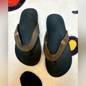 Reef - Boys Dark Brown and Black Sandals